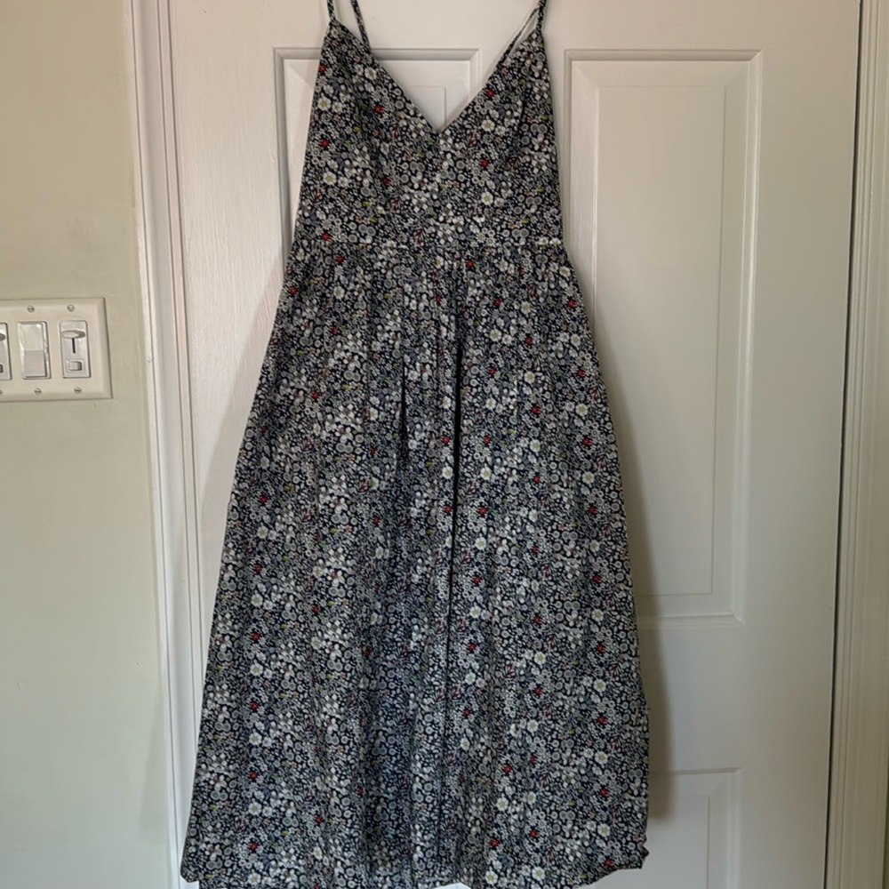 J Crew Liberty Meadow Floral Dress